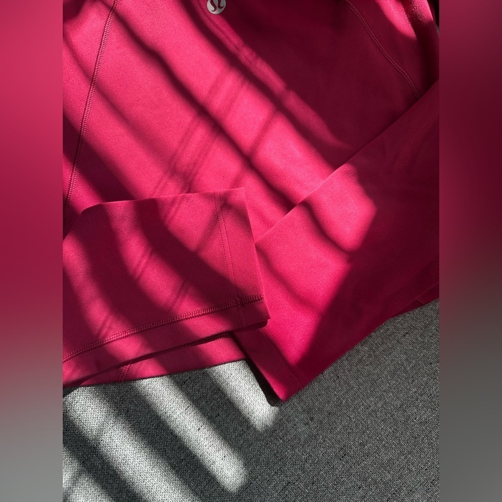 Lululemon Align Women's Burgundy  Crop-top Size 2 - Picture 7 of 9